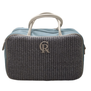 BOLSO RAFIA JEANS 35 X 23 CM