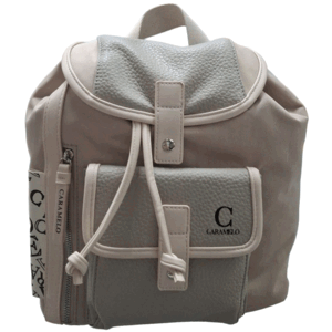 MOCHILA PUB BICOLOR BEIG 30 X 30 CM