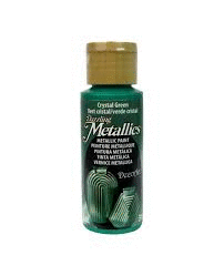 PINTURA ACRILICA AMERICANA METALIZADA DA 76 CRYSTAL GREEN 59 ML.