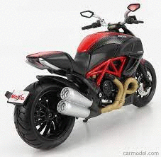 MOTO DUCATI METAL  E 1:12