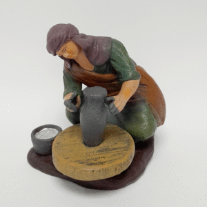 ALFARERO DE BARRO 17CM