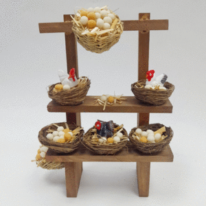 MESA HUEVERÍA 17*13 CM.