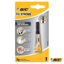 PEGAMENTO INSTANTANEO BIC FIX STRONG 3 GRAMOS