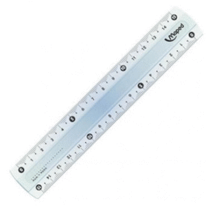 REGLA PLÁSTICO 15 CM. MAPED