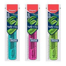 REGLA FLEXIBLE MAPED 15 CM