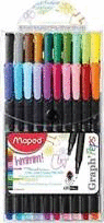 ROTULADORES MAPED GRAPH PEPS CAJA  20 COLORES