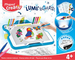 JUEGO PIZARRA LUMINOSA MAPED EDAD: + DE 4 AÑOS 