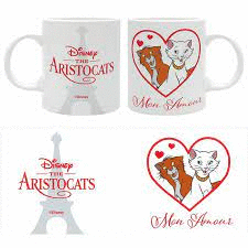 TAZA DE CERÁMICA  320 ML. LOS ARISTOGATOS 