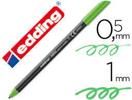 ROTULADOR  EDING 1200 VERDE PISTACHO Nº 11 PUNTA 1 MM