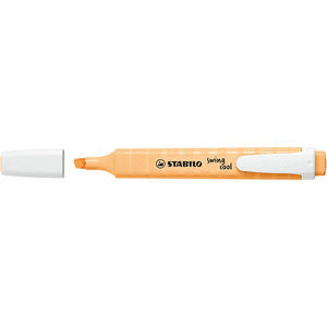 ROTULADOR FLUOR PASTEL STABILO SWING COOL NARANJA PALIDO PUNTA 1- 4 MM.