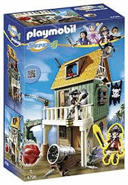 PLAYMOBIL FUERTE PIRATA EDAD: + DE 5 AÑOS