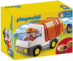 PLAYMOBIL CAMION DE BASURA REF.6774 EDAD  18 MESES