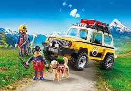 PLAYMOBIL ACTION VEHICULO DE RESCATE EDAD: 4-10 AÑOS