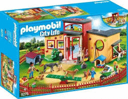 PLAYMOBIL HOTEL DE MASCOTAS EDAD: + DE 4 AÑOS