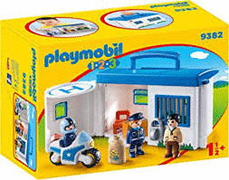 PLAYMOBIL 1,2,3 COM ISARÍA DE POLICIA EDAD. + DE 18 MESES