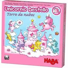 JUEGO UNICORNIO DESTELLO , TORERE DE NUBES EDAD: 4-99 AÑOS -JUGADORES 1 A 4