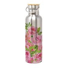 BOTELLA * TERMICA 500 ML.MERCI ROSAS