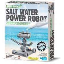 MONTA TU ROBOT DE AGUA SALADA EDAD: + DE 8 AÑOS