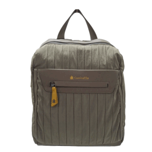 MOCHILA DE PASEO VERDE DOS CREMALLERA 30 X 25 CM CAMINATA
