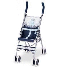 SILLA PASEO DE MUÑECA PLEGABLE EDAD: + DE 3 AÑOS