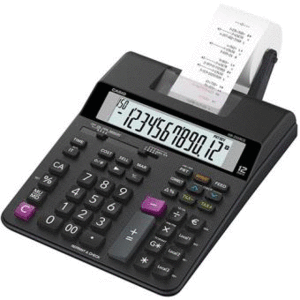 CALCULADORA CON IMPRESORA 12 DÍGITOS CASIO HR 2000