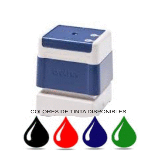 SELLO AUTOMATICO 40*40 AZUL