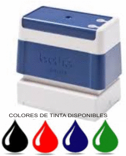 SELLO AUTOMATICO 34*58 AZUL