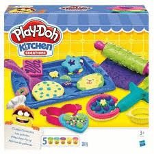 JUEGO DE PLASTILINA PLAY-DOH FABRICA DE GALLETAS PLAY-DOH EDAD: + DE 3 AÑOS