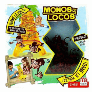 JUEGO MONOS LOCOS EDAD: + DE 5 AÑOS JUGADORES: 2-6