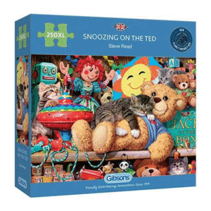PUZZLE 250  PIEZAS MAXI DURMIENDO CON TED