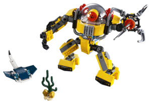 LEGO CREATOR ROBOT SUBMARINO EDAD: + DE 7 AÑOS