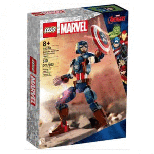 LEGO SUPER HEROES, FIGURA DE CAPITAN EDAD: + DE 8 AÑOS