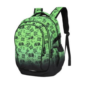 MOCHILA ESCOLAR GAME OVER TRES CREMALLARAS