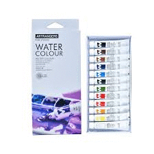 ACUALRELA 12 ML. CAJA 12 TUBOS