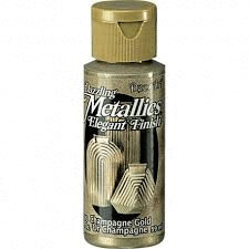 PINTURA ACRILICA AMERICANA METALIZADA DA 202 ORO CHAMPAGNE 59 ML