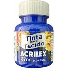 PINTURA TEXTIL ACRILEX AZUL 543 37 ML