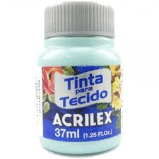 PINTURA TEXTIL  ACRILEX VERDE 810 37 ML