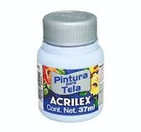 PINTURA TEXTIL ACRILEX 37 ML. Nº 811  AZUL BEBÉ