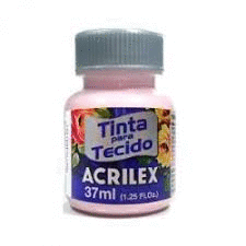 PINTURA TEXTILACRILEX ROSA 813 37 ML.