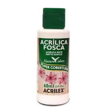 PINTURA ACRILICA BLANCO 60 ML. ACRLEX 519