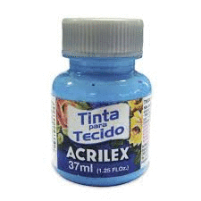 PINTURA TEXTIL ACRILEX AZUL 503 37 ML