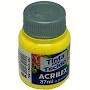 PINTURA TEXTIL  ACRILEX AMARILLO 504 37 ML.