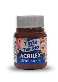 PINTURA TEXTIL ACRILEX TIERRA TOSTADA 514 37 ML.