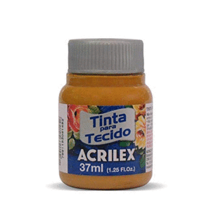 PINTURA TEXTIL ACRILEX SIENA NATURAL 37 ML. 539