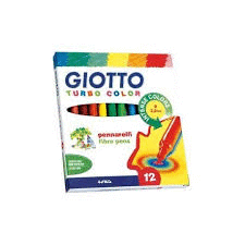 ROTULADOR GIOTO C/ 12 COLORES