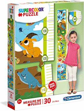 PUZZLE METRO 30 PIEZAS LOS ANIMLAES Y SU HABITAT MEDIDAS: 21*18 CM.