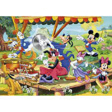 PUZZLE 2*60 PIEZAS MICKEY Y SUS AMIGOS 27*19 CM.