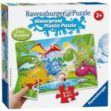 PUZZLE 2 DE 20 PIEZAS DINOSAURIOS
