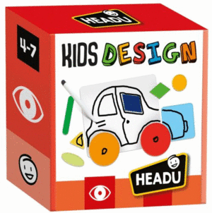 JUEGO EDUCATIVO HEADU CREATIVIDAD KIDS DESIGN EDAD:4-7 AÑOS