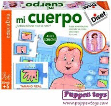 PUZZLE DISET MI CUERPO EDAD: + DE 4 AÑOS